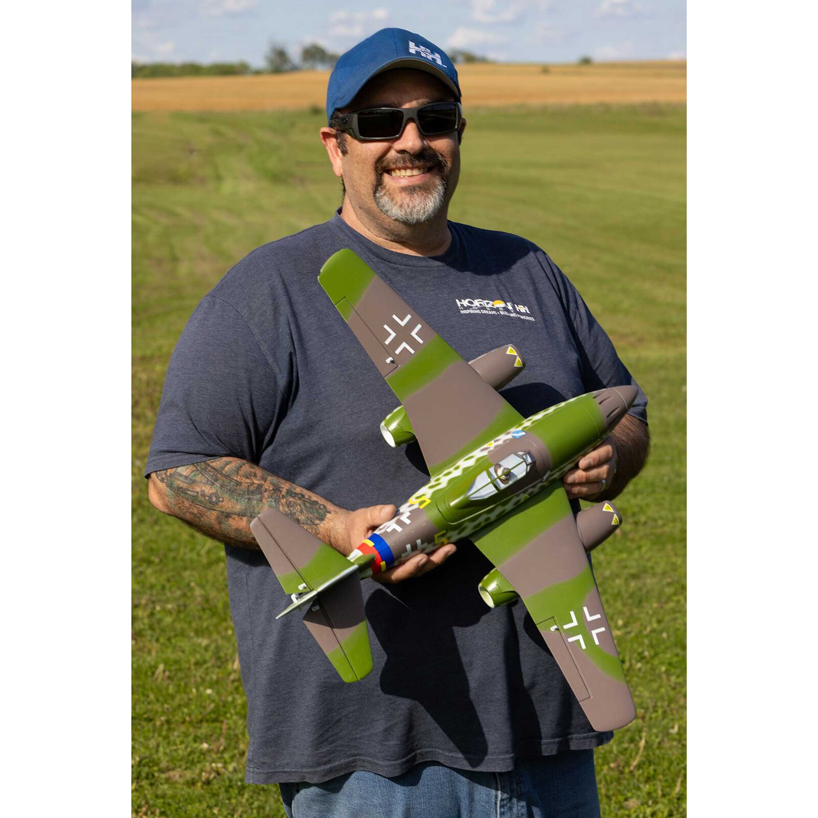 E-Flite UMX Me 262 30mm EDF Jet BNF Basic with AS3X and SAFE Select, 660mm - 11