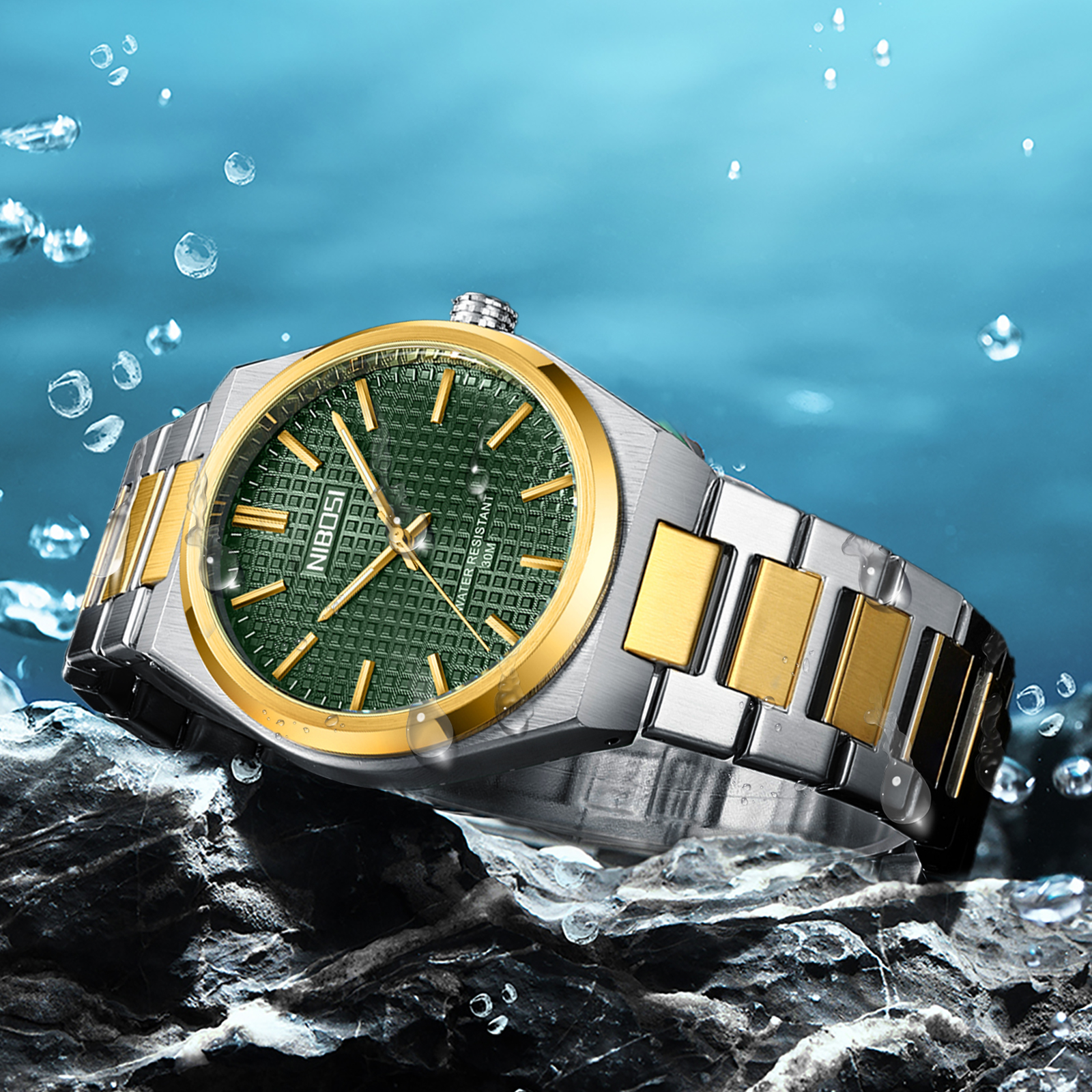 Nibosi Maestro Silver Gold Green - 10