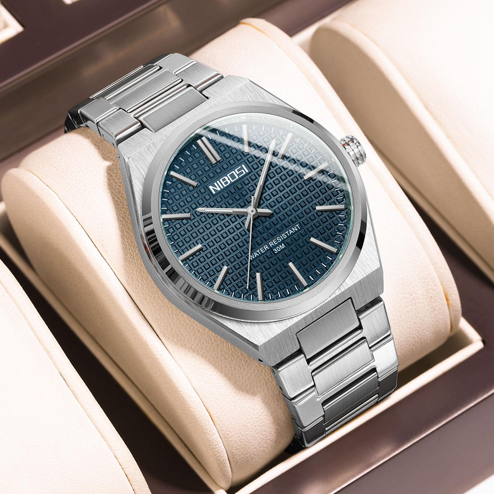 Nibosi Maestro Silver Blue - 5