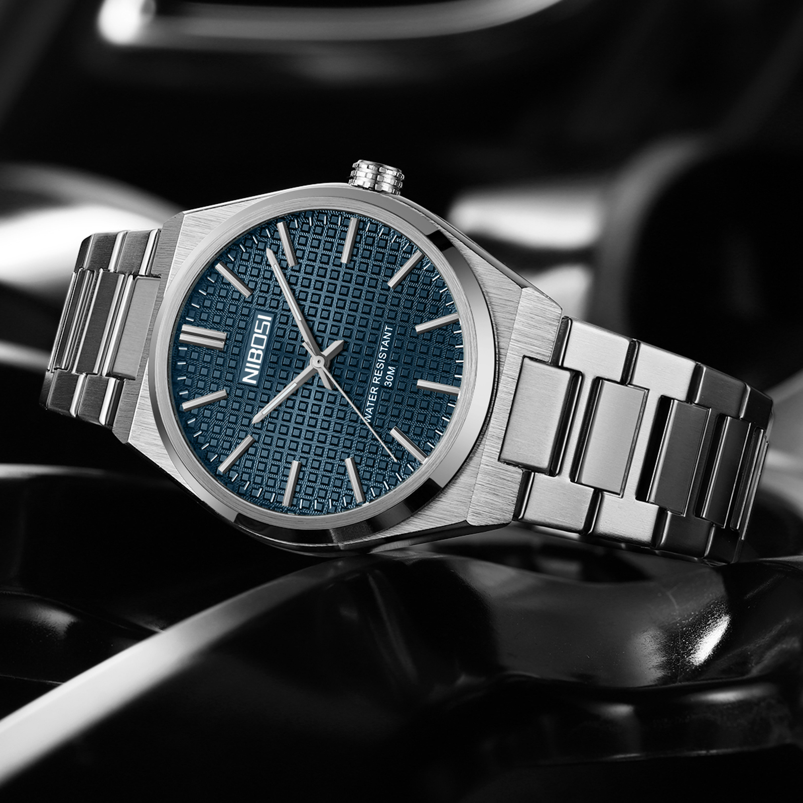 Nibosi Maestro Silver Blue - 7