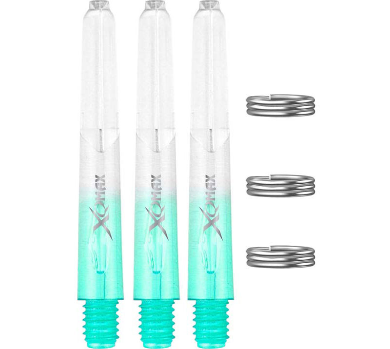XQ Max PVC Gradient Short with ring Blue 35mm