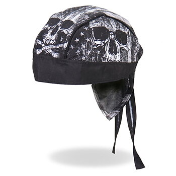 Skull Flag Head Headwrap Bandana Cap.