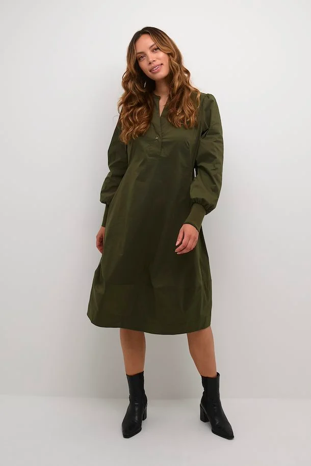 Antoinett dress burnt olive - 2