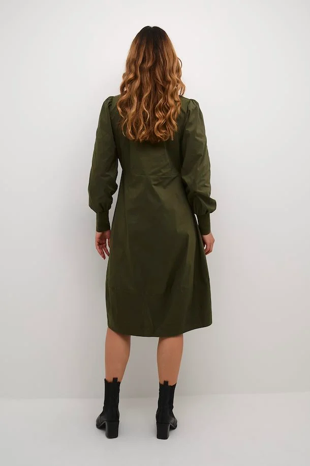 Antoinett dress burnt olive - 4