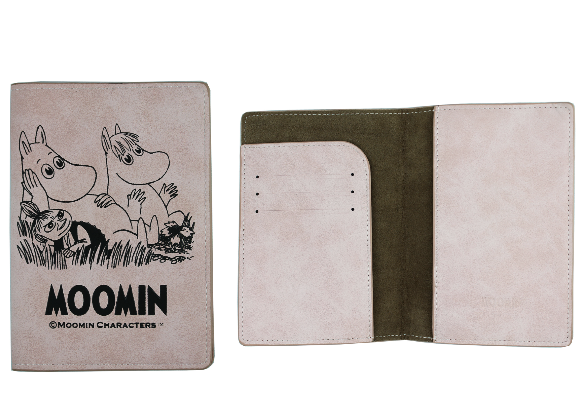 Mumin Passfodral - Rosa PU-Läder