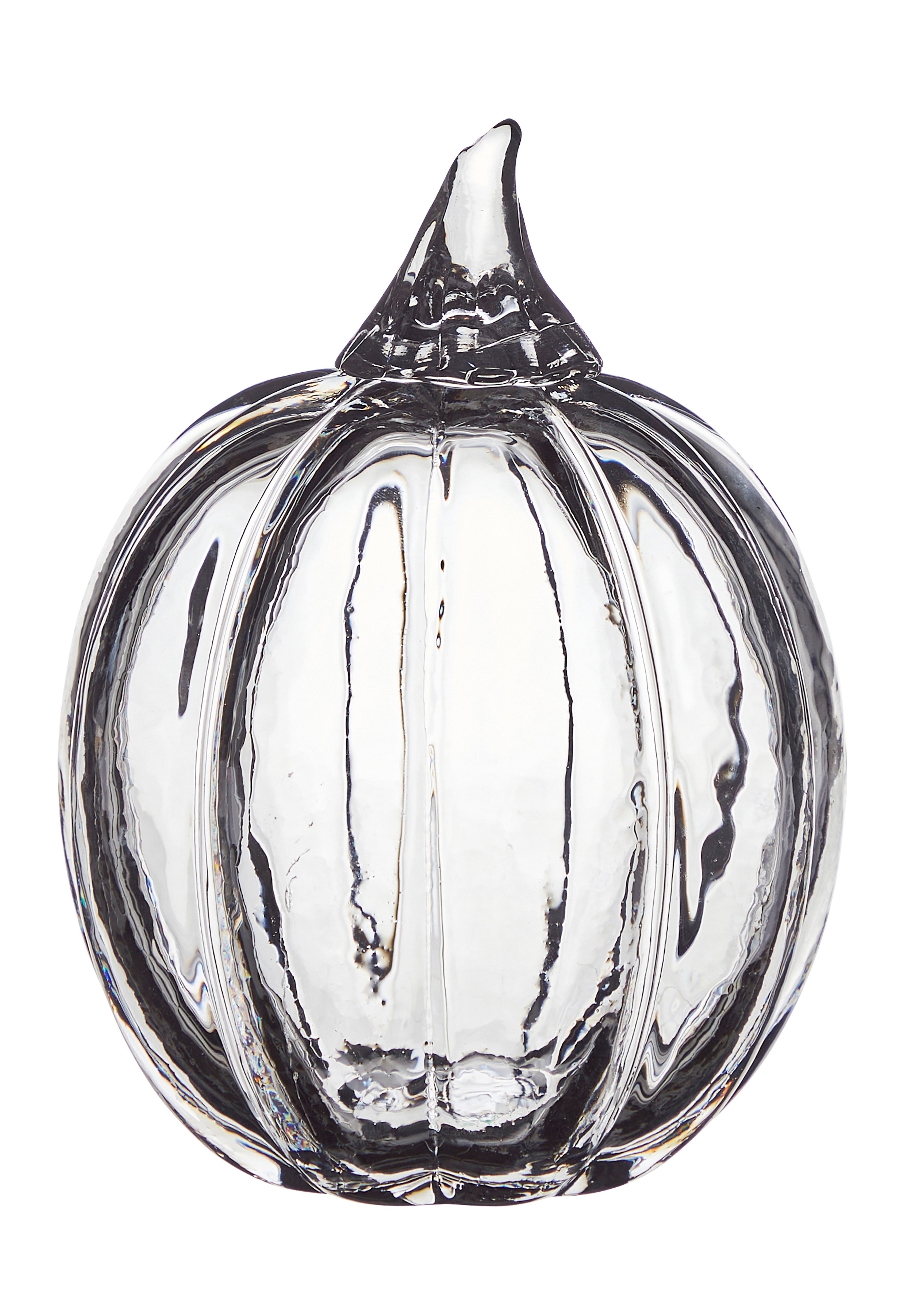 Pumpa Glas Rund Hög - 13x18 cm - Klar/Rök - 2