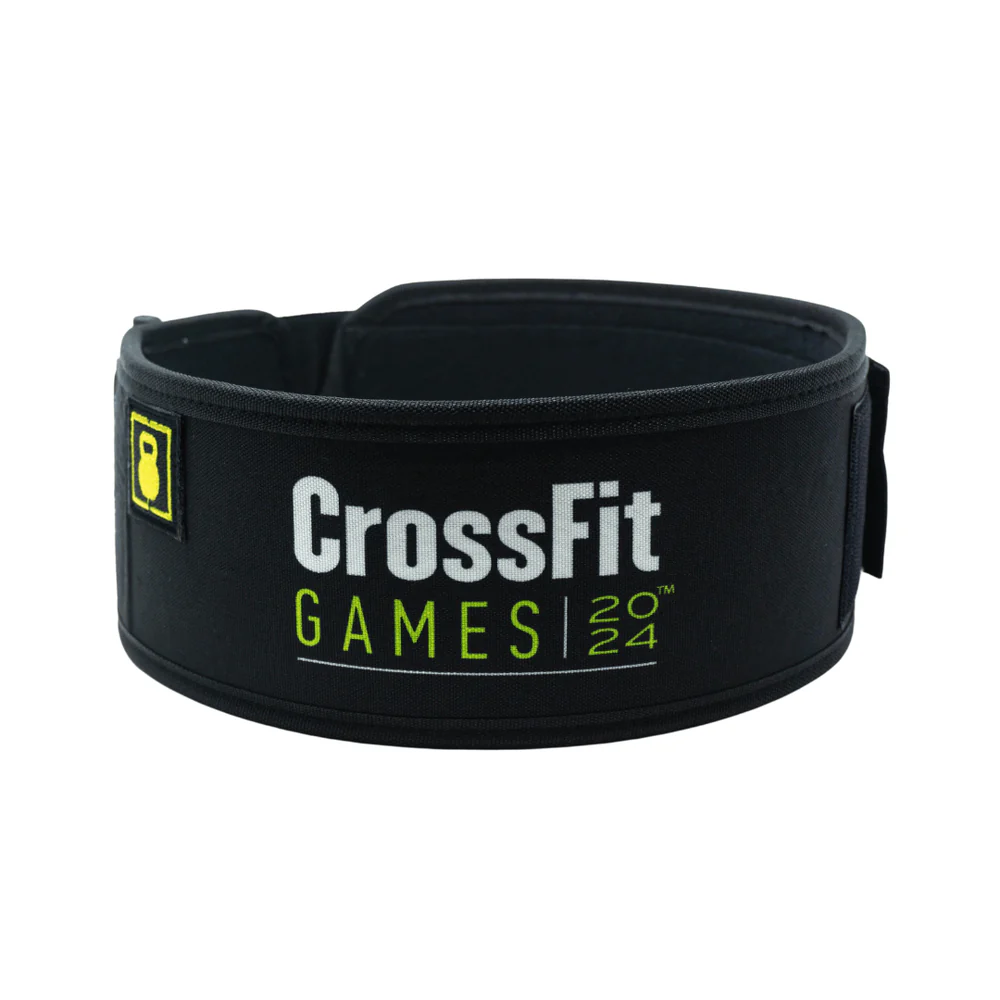 2POOD Black CrossFit Games 4" Straight Belt - 4