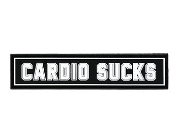 2POOD  Cardio Sucks Patch