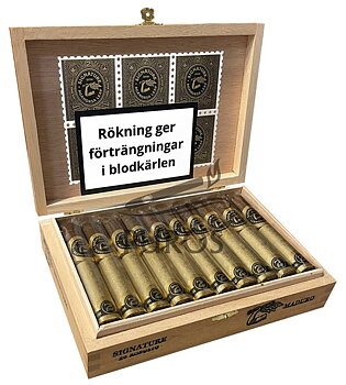 Aganorsa Leaf Signature Maduro Robusto Cigarrlåda 20-pack