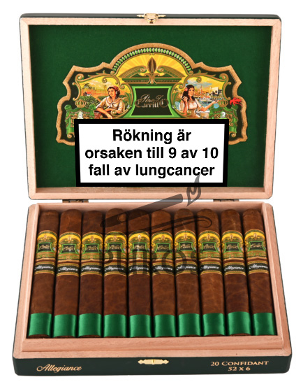 E.P Carrillo Allegiance Confidant Toro Cigarrlåda 20p
