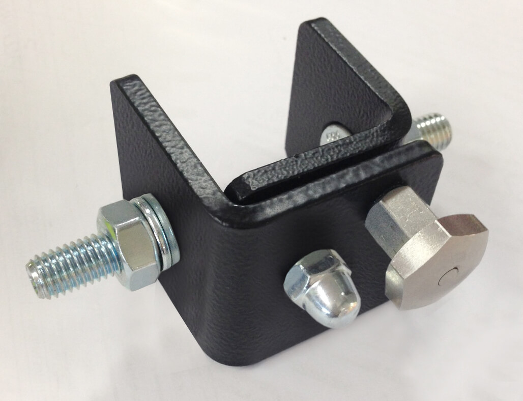 Hinge system for hook clamps and couplings