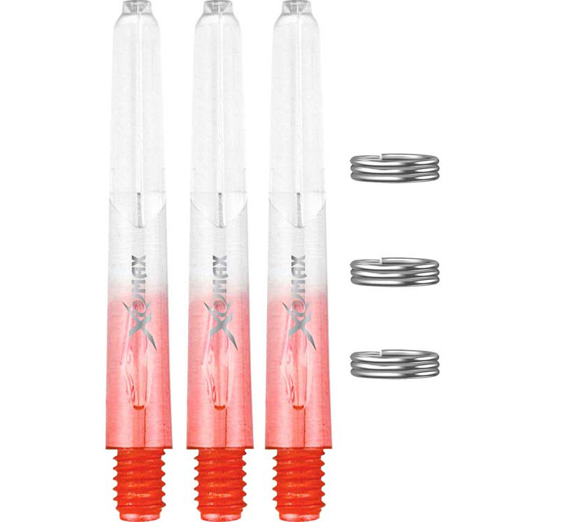 XQ Max PVC Gradient Mellan med ring Röda 41mm