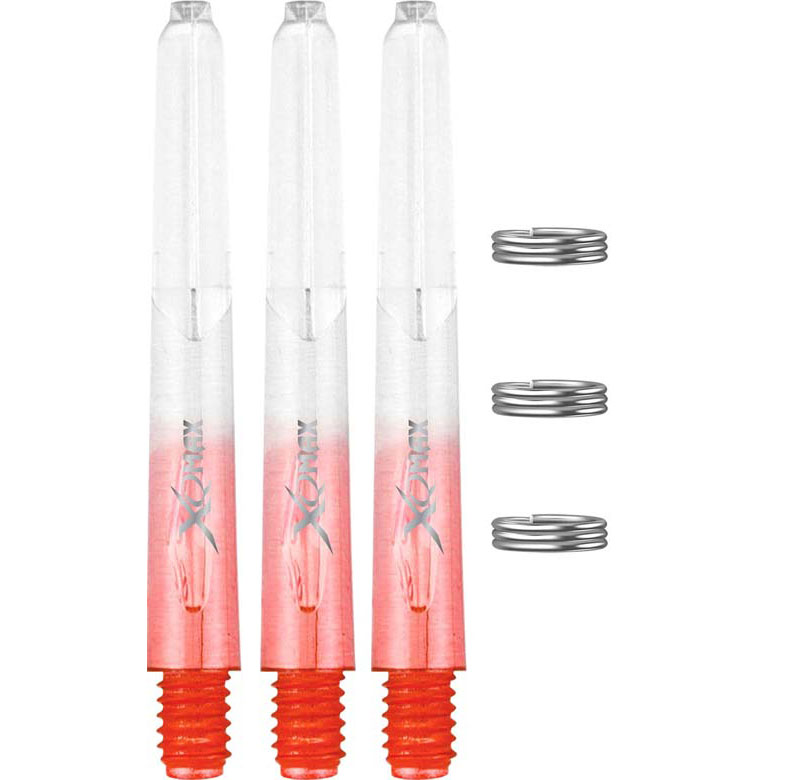 XQ Max PVC Gradient Medium with ring Red 48mm