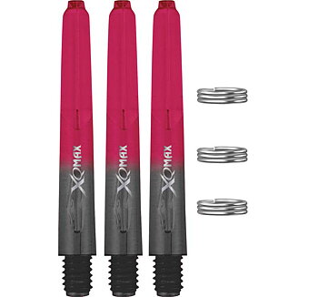 XQ Max PVC Gradient Inbetween with ring Black & Red 41mm