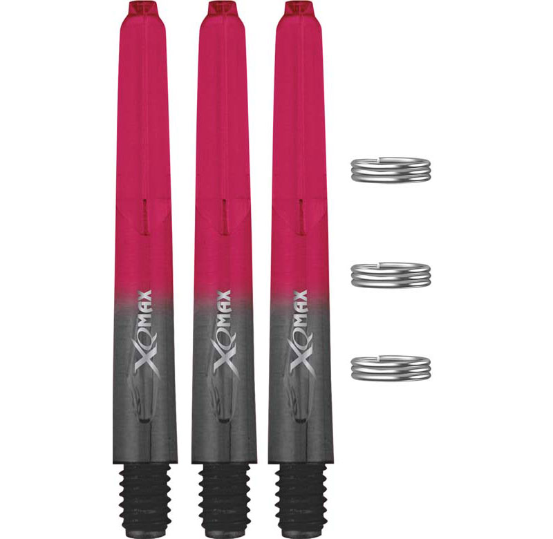 XQ Max PVC Gradient Medium with ring Black & Red 48mm