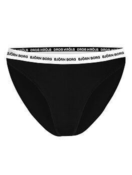 Core Logo High Waist Brief 2-pack svart/vit