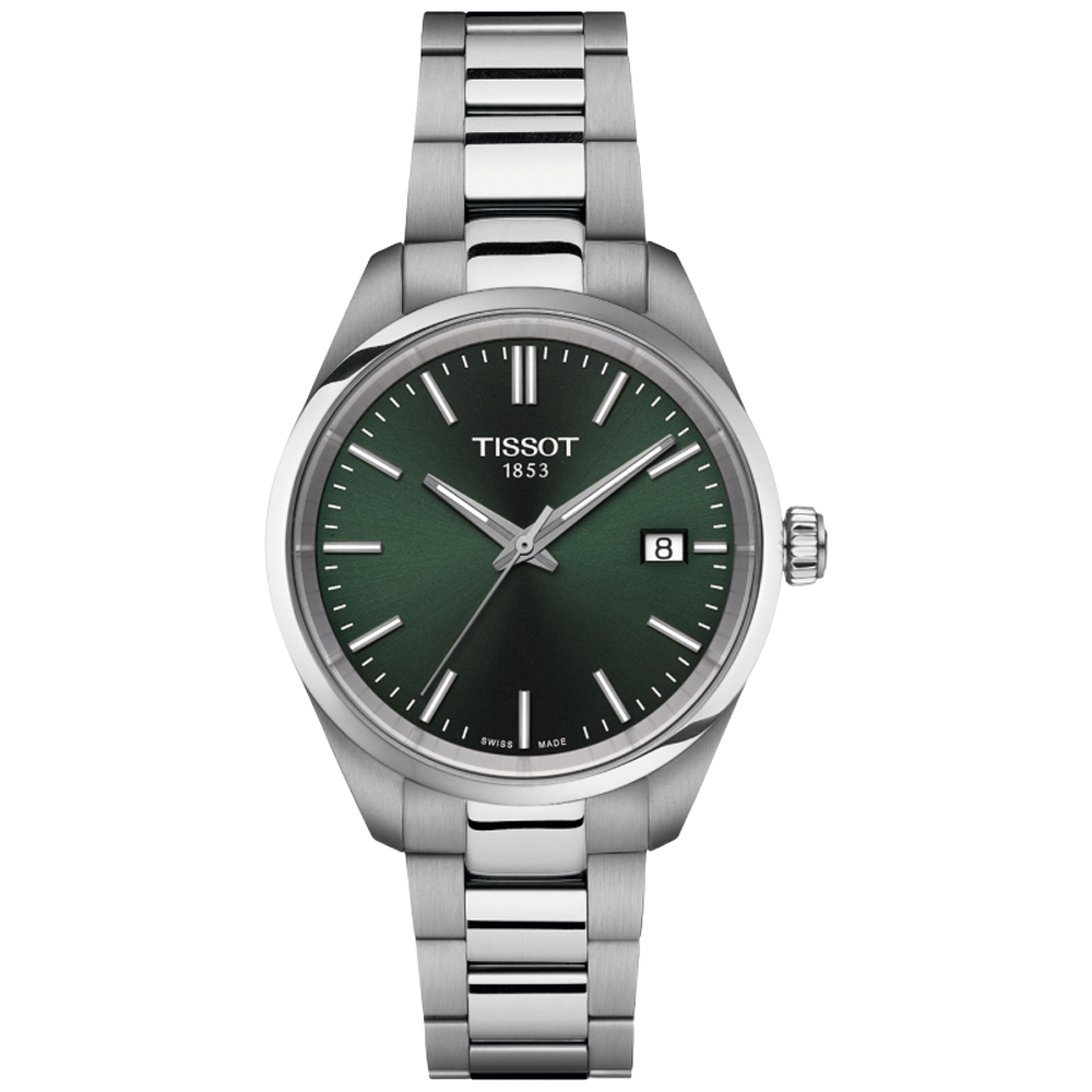 T150.210.11.091.00 Tissot PR 100  34 mörkgrön