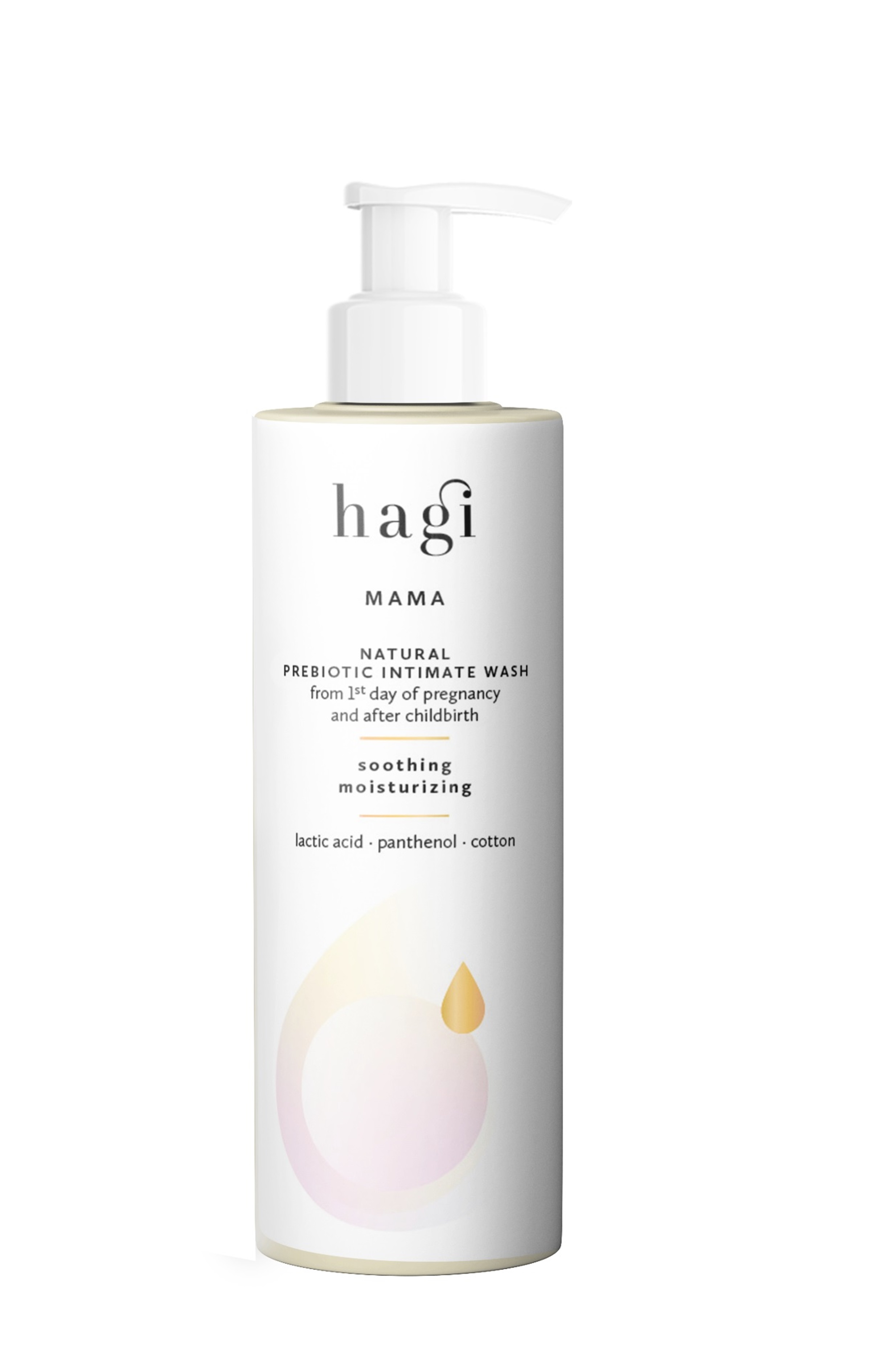 Hagi Mama Natural Prebiotic Intimate Wash Gel 200 ml