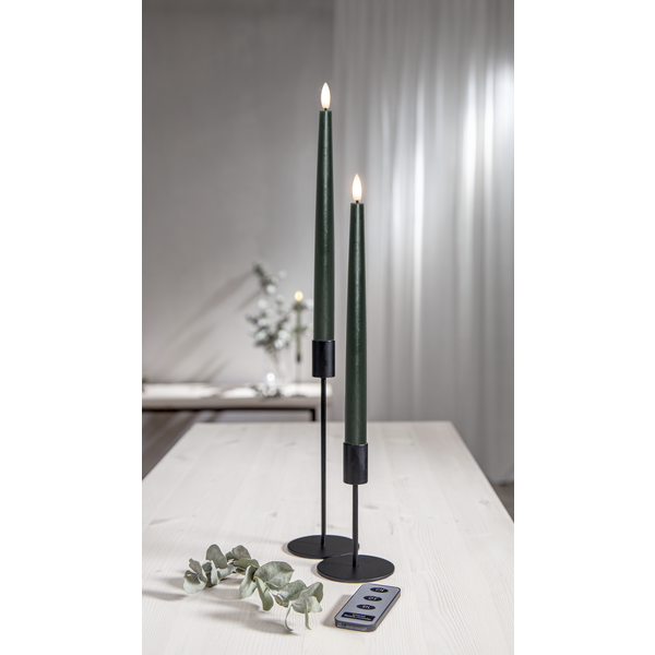 LED Antikljus Flamme Slim Grön 2-pack  - 3