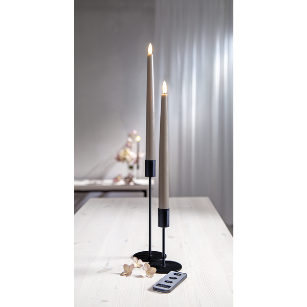 LED Antikljus Flamme Slim Mullvad 2-pack  - 3
