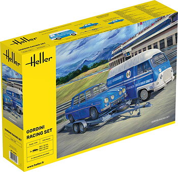 1//24 Gordini Racing Set COMPLETE w.  Glue, Paint,Brush