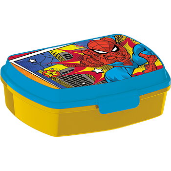 Marvel Spiderman Funny Sandwich Box