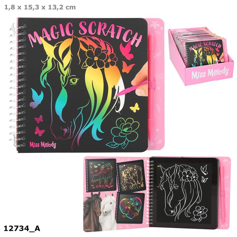 Miss Melody Mini Magic Scratch Bok - 5