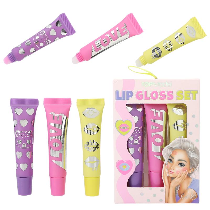 TOPModel Läppglans, 3-pack Bauty and Me - 2