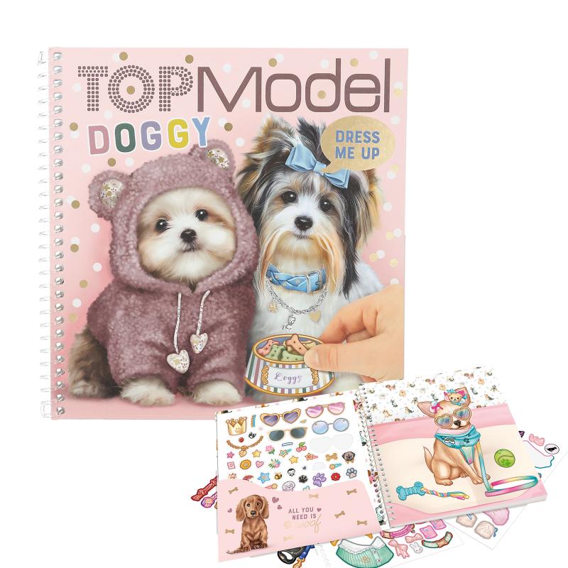TOPModel Dress Me Up Stickerbok Doggy - 3