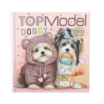 TOPModel Dress Me Up Stickerbok Doggy
