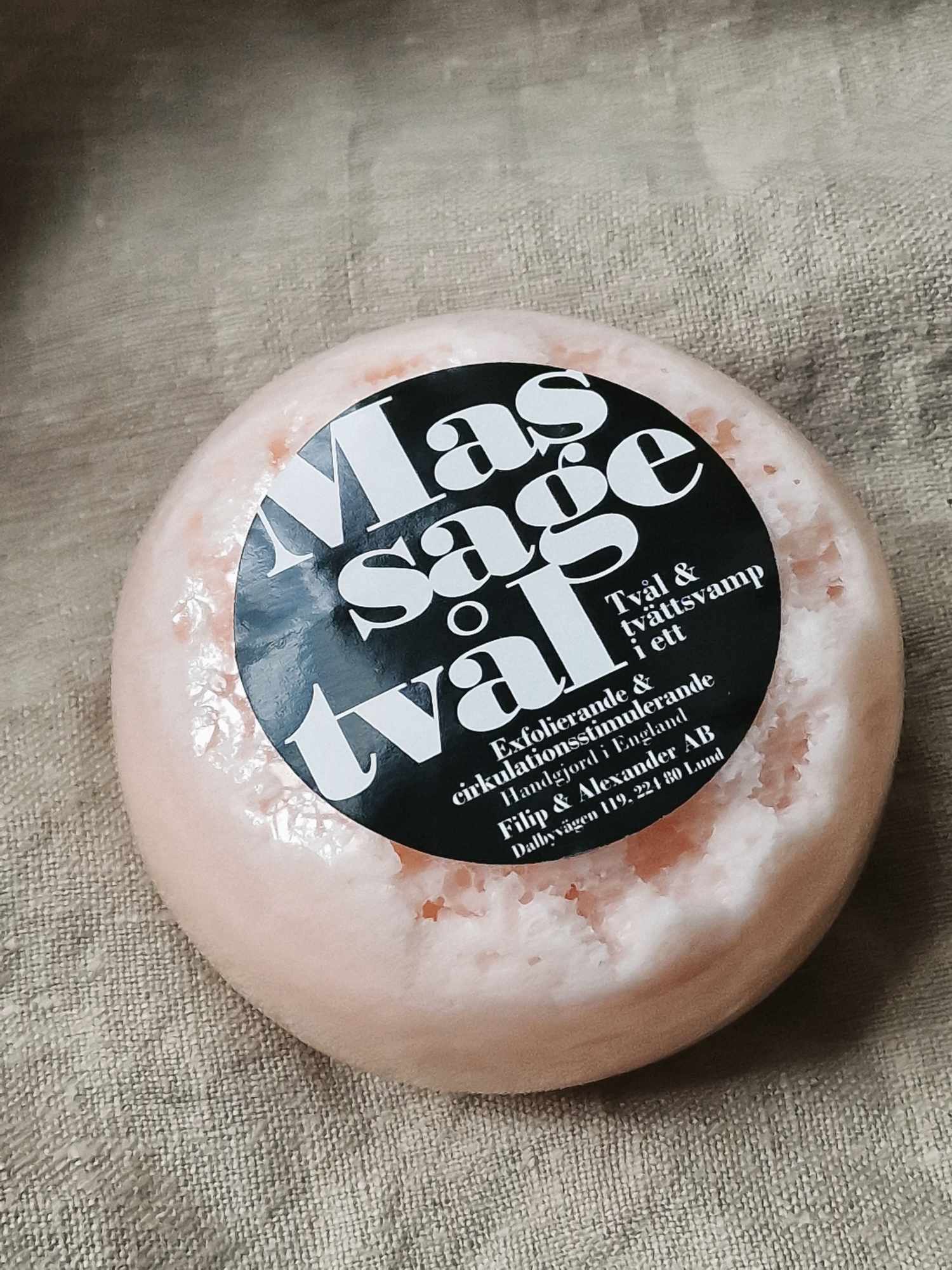 Massagetvål, Peach