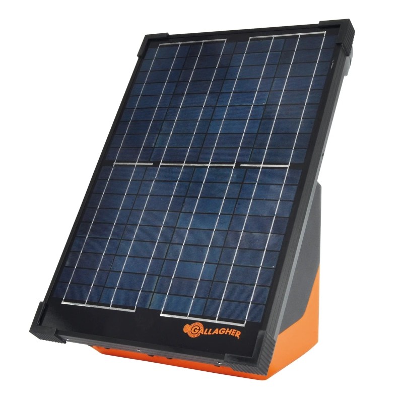 Gallagher S200 solar panel unit incl. battery