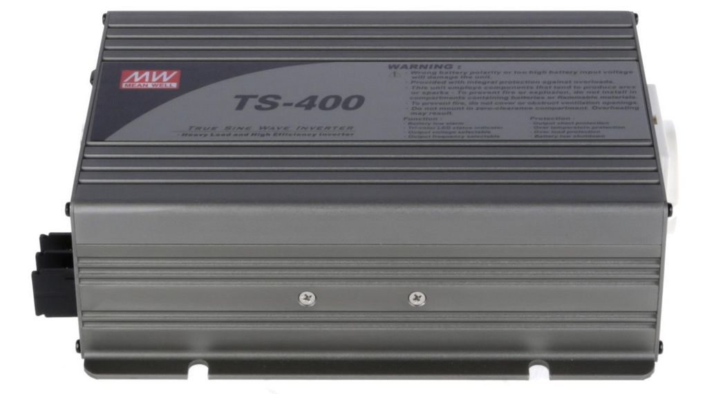 Växelriktare 12 volt 230VAC,Ren Sinus 400 W