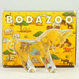 Bertil Vallien (Boda Zoo 1975) Diligent Donkey 14 cm <with Box>