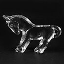 Bertil Vallien (Boda Zoo 1975) Diligent Donkey 14 cm <with Box>