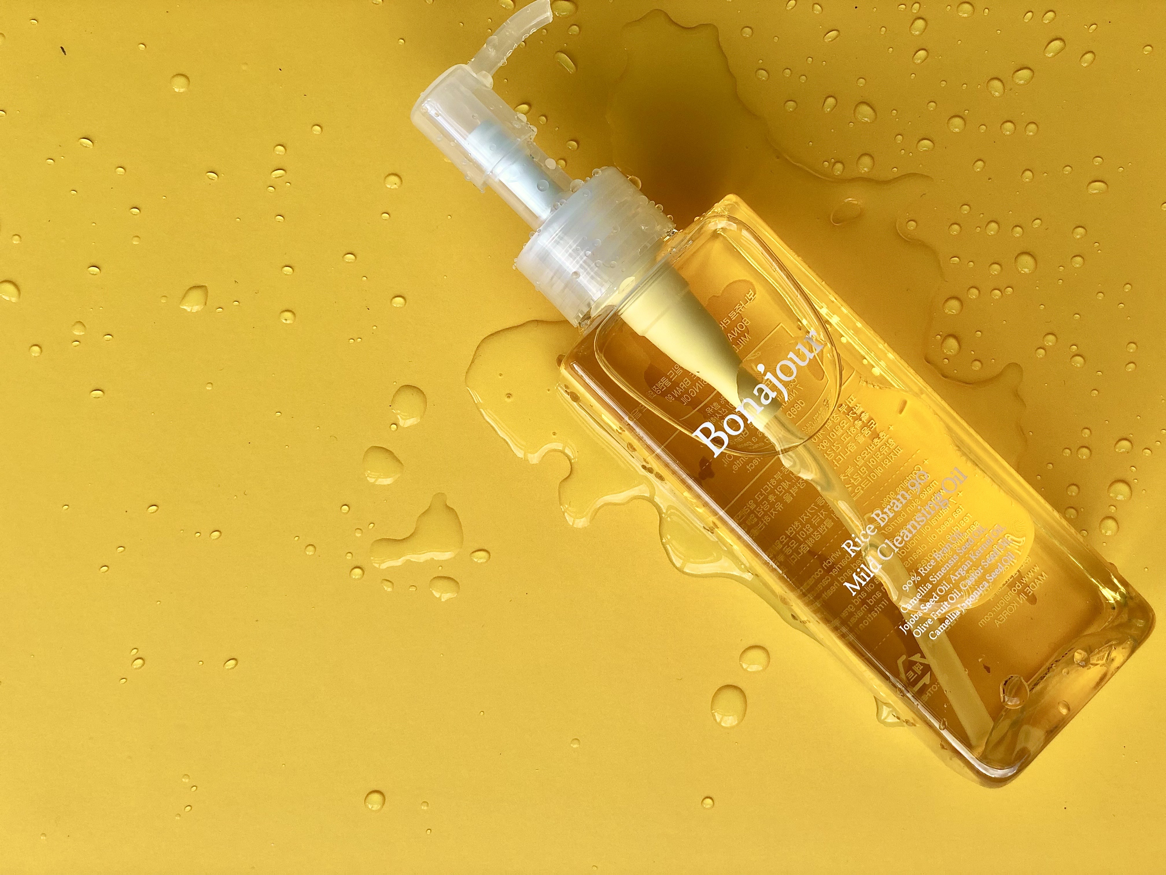BONAJOUR - RICE BRAN 90 MILD CLEANSING OIL 200ML - 3