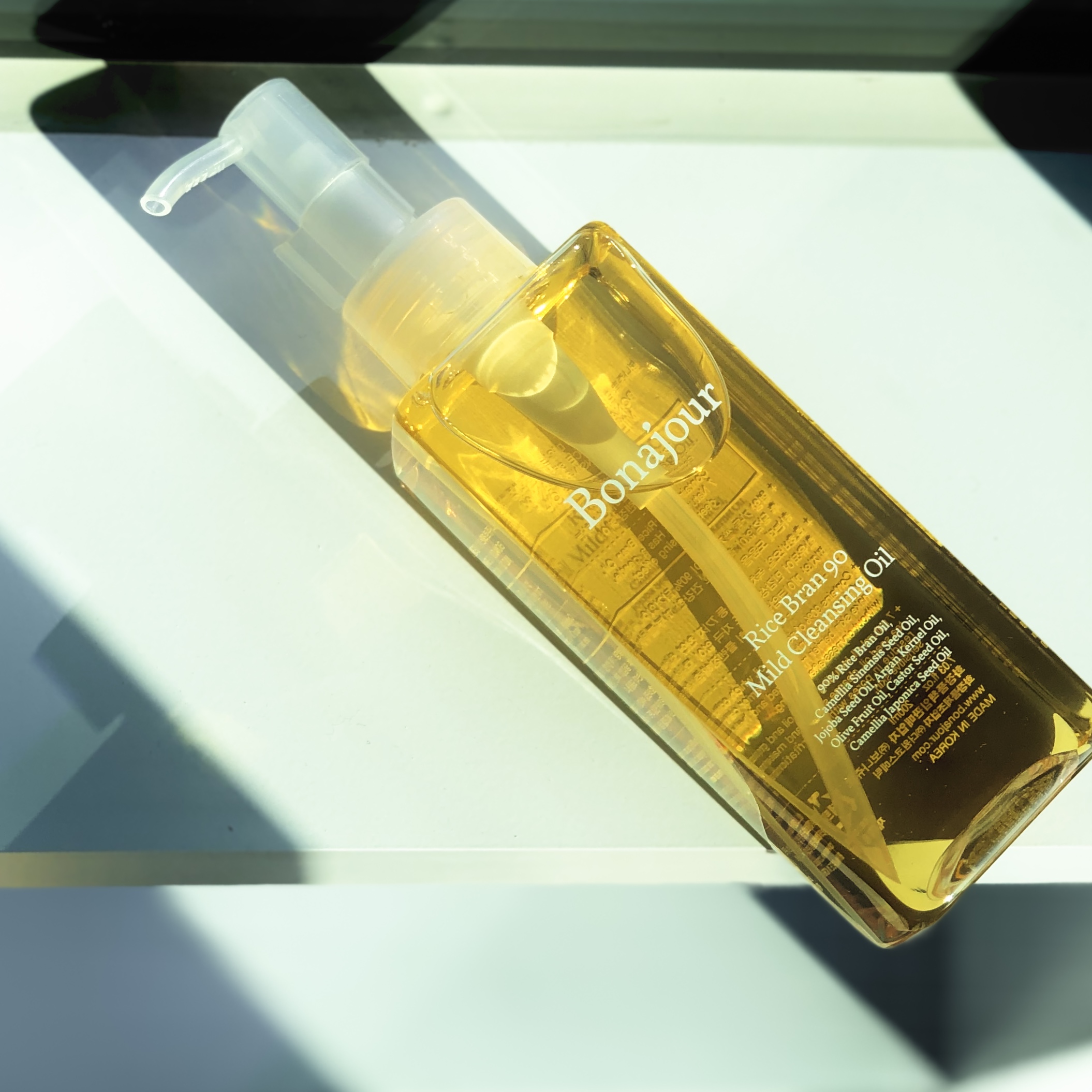 BONAJOUR - RICE BRAN 90 MILD CLEANSING OIL 200ML - 2