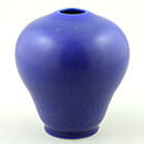 Kjell Bolinder (1999) Unique Blue Haresfur Vase 11 cm