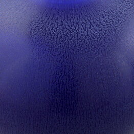 Kjell Bolinder (1999) Unique Blue Haresfur Vase 11 cm