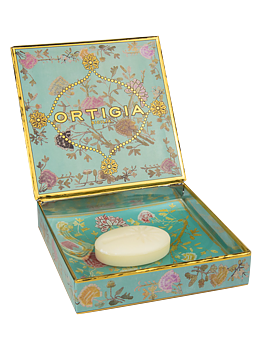 ORTIGIA Florio Glass Plate And Soap