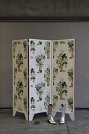 "Howdy / Jolene", green, wallpaper/ tapet