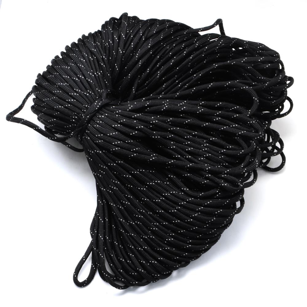 Paracord svart/vit 5 meter
