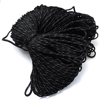 Paracord svart/vit 5 meter