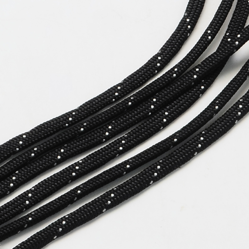 Paracord svart/vit 5 meter - 2