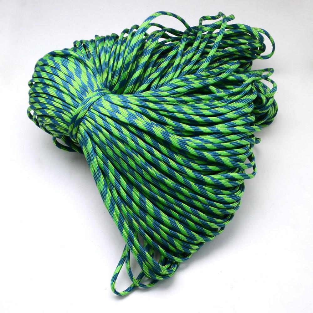 Paracord grön camo 5 meter