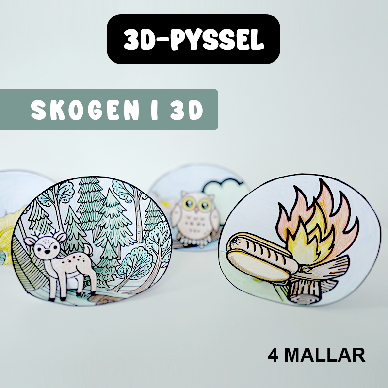 Pyssel i 3D - I skogen