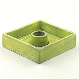 Sylvia Leuchovius (1960s) Unique Green Candleholder 11 cm