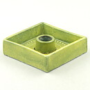 Sylvia Leuchovius (1960s) Unique Green Candleholder 11 cm