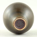 Berndt Friberg (1958) Unique Brown Haresfur Vase 4,5 cm
