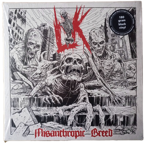 LIK - Misanthropic Breed LP SVART VINYL